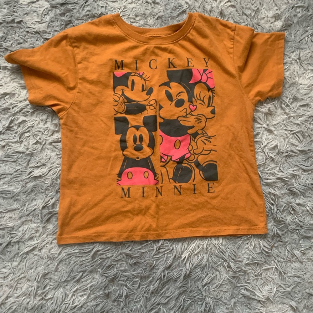 Minnie Mouse Grapic Crop top